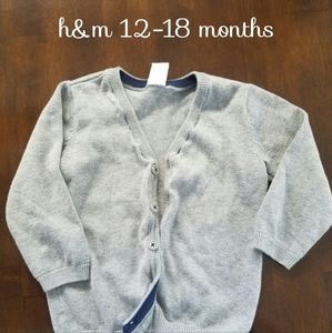 H & M 12-18 month cardigan